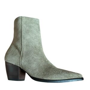 Sandstone Natural Matisse Caty Suede Ankle Boots New Without Box